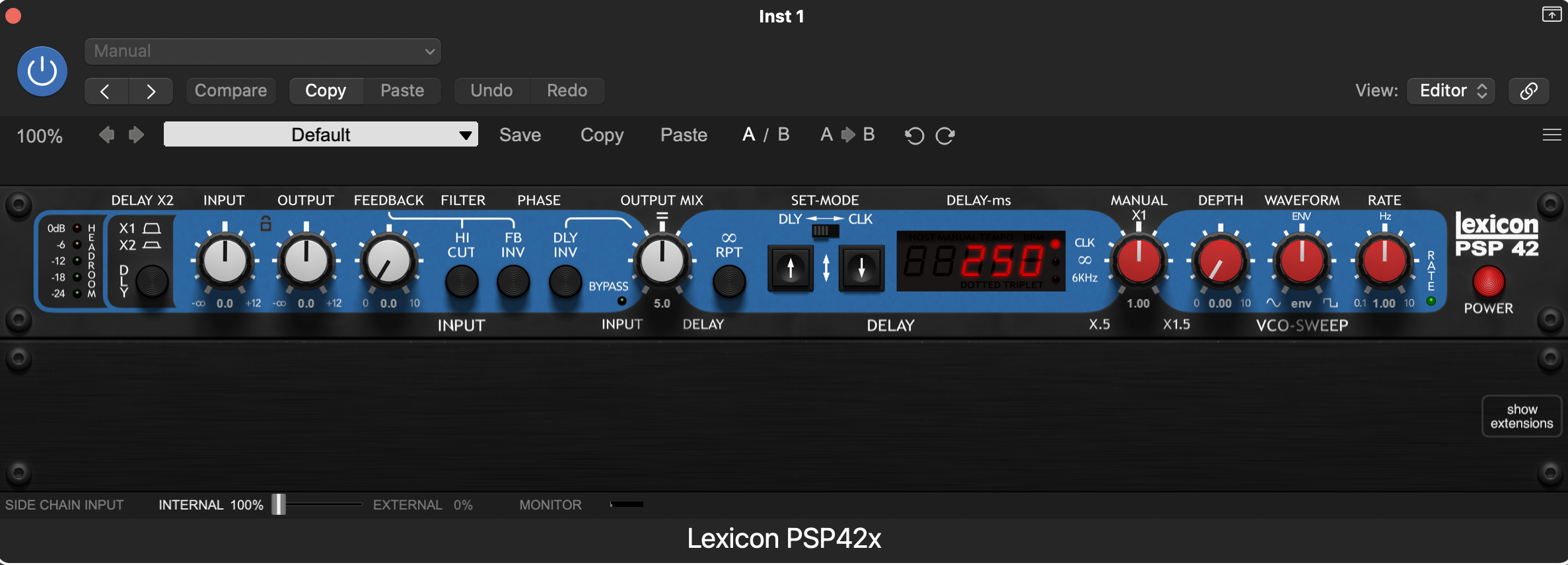 PSP Audioware Lexicon PSP 42